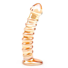 Load image into Gallery viewer, GOLDEN GLASS DILDO
