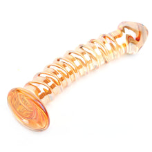 Load image into Gallery viewer, GOLDEN GLASS DILDO
